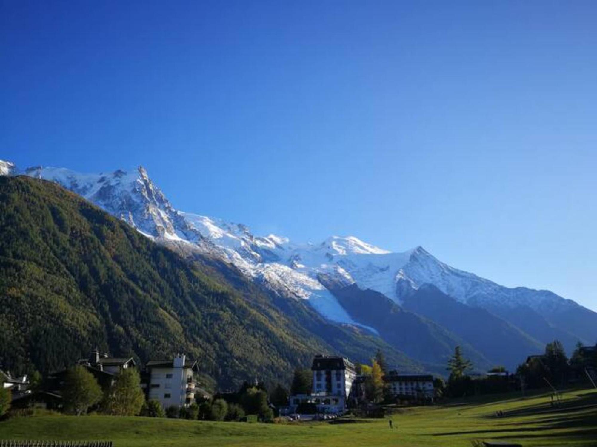 Le Savoy - Terrasse Avec Vue Sur Le Mont-Blanc Daire Chamonix Dış mekan fotoğraf
